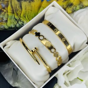 Triple titanium steel bra combo 002
