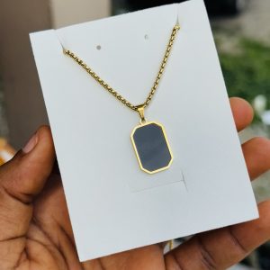 Male stainless steel necklace 003