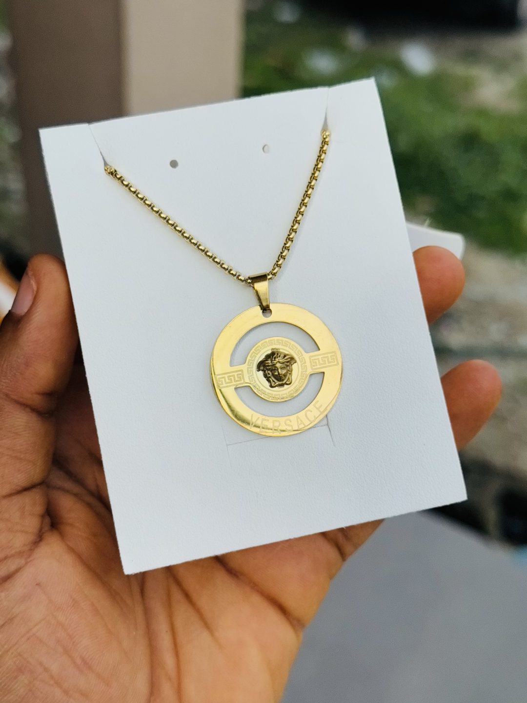 Male stainless steel necklace 004