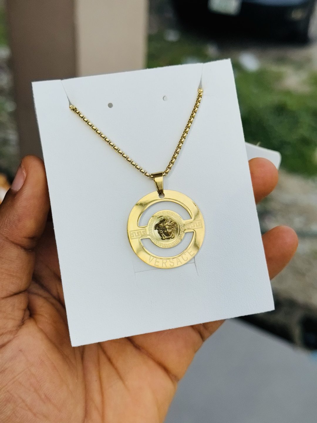 Male stainless steel necklace 004 - Image 2