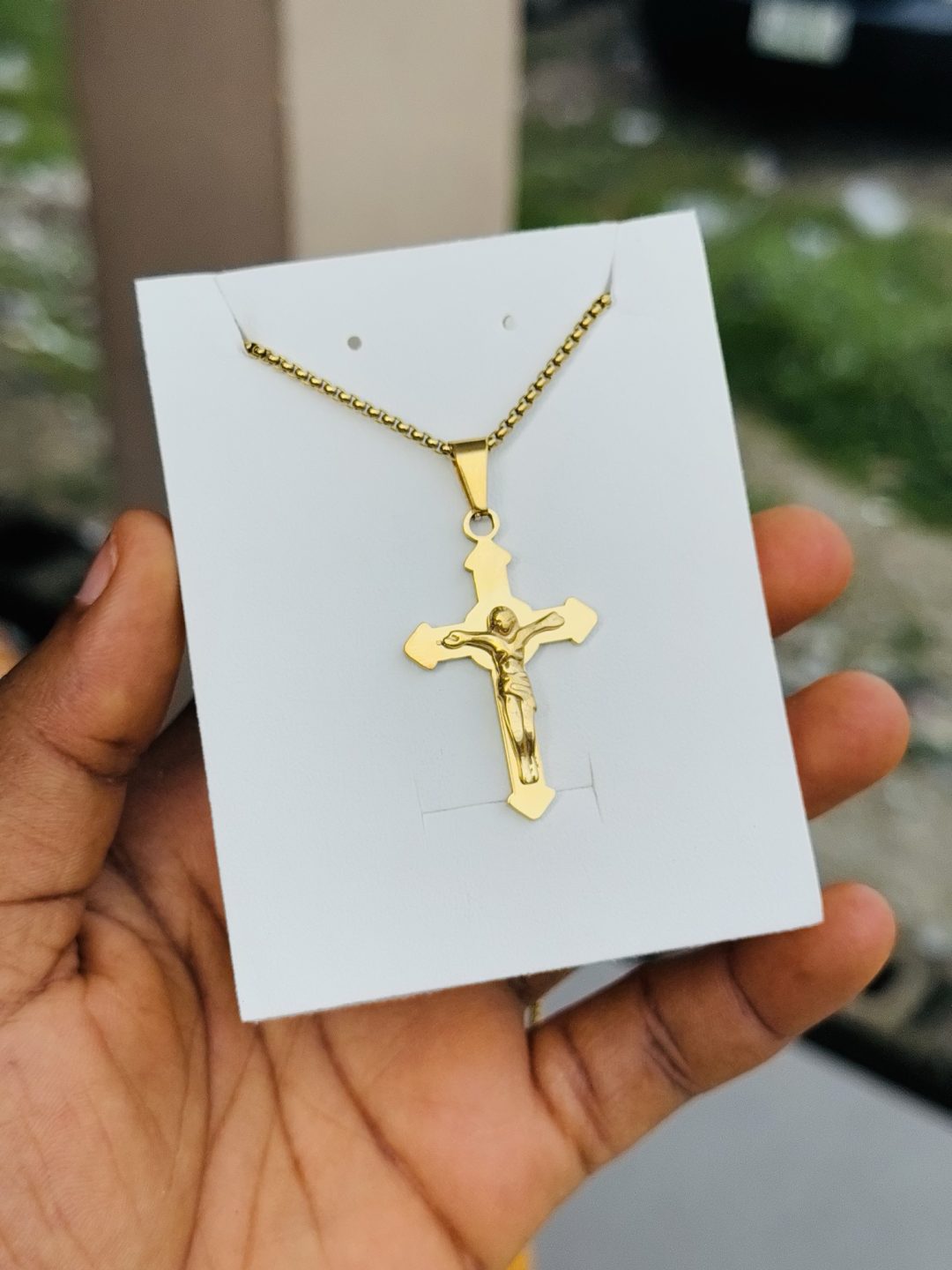 Male stainless steel necklace 006