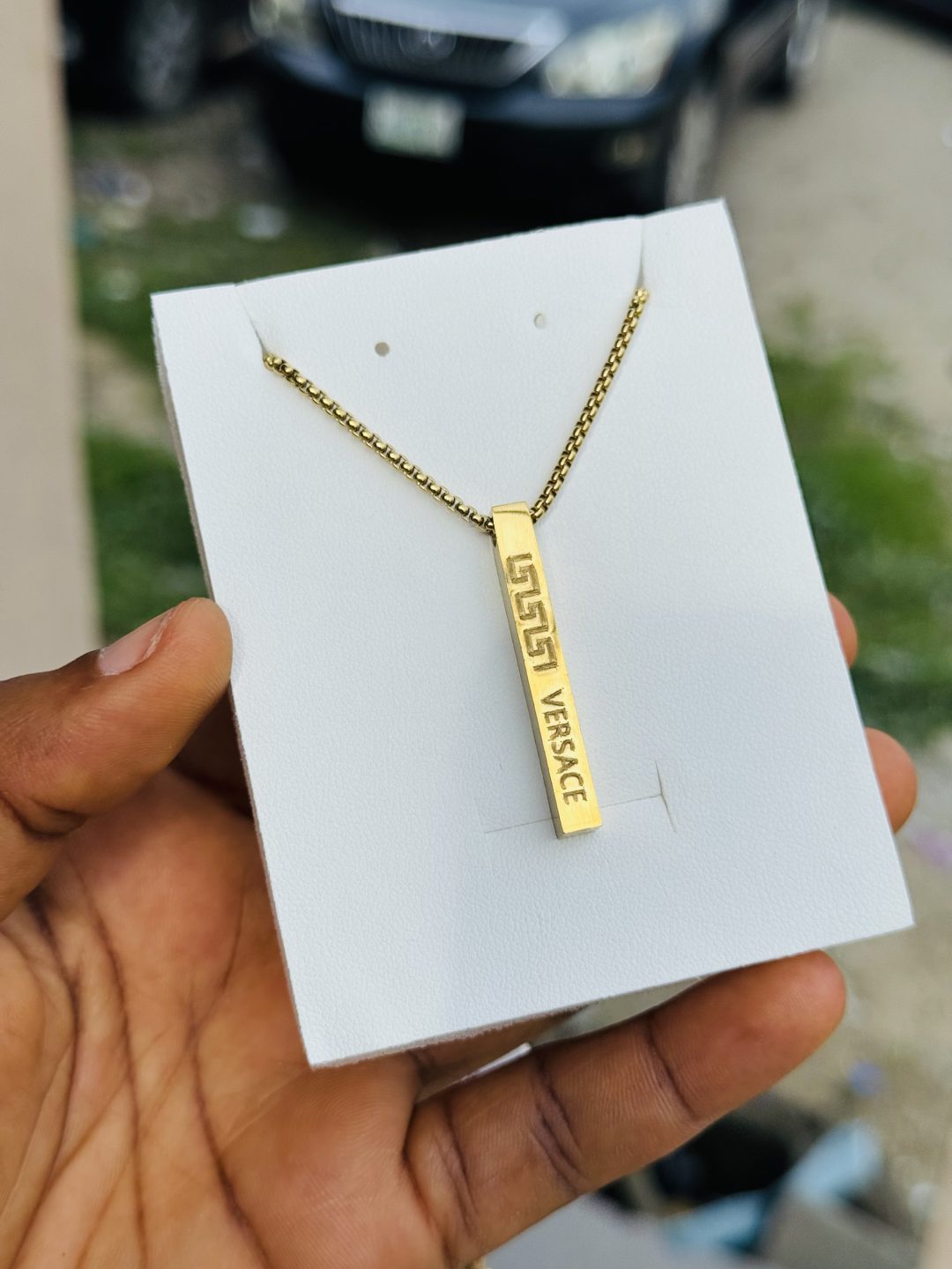 Male stainless steel necklace 008 - Image 2