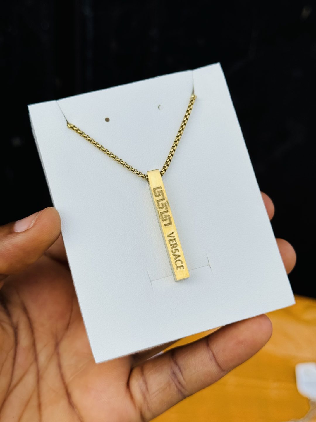 Male stainless steel necklace 008