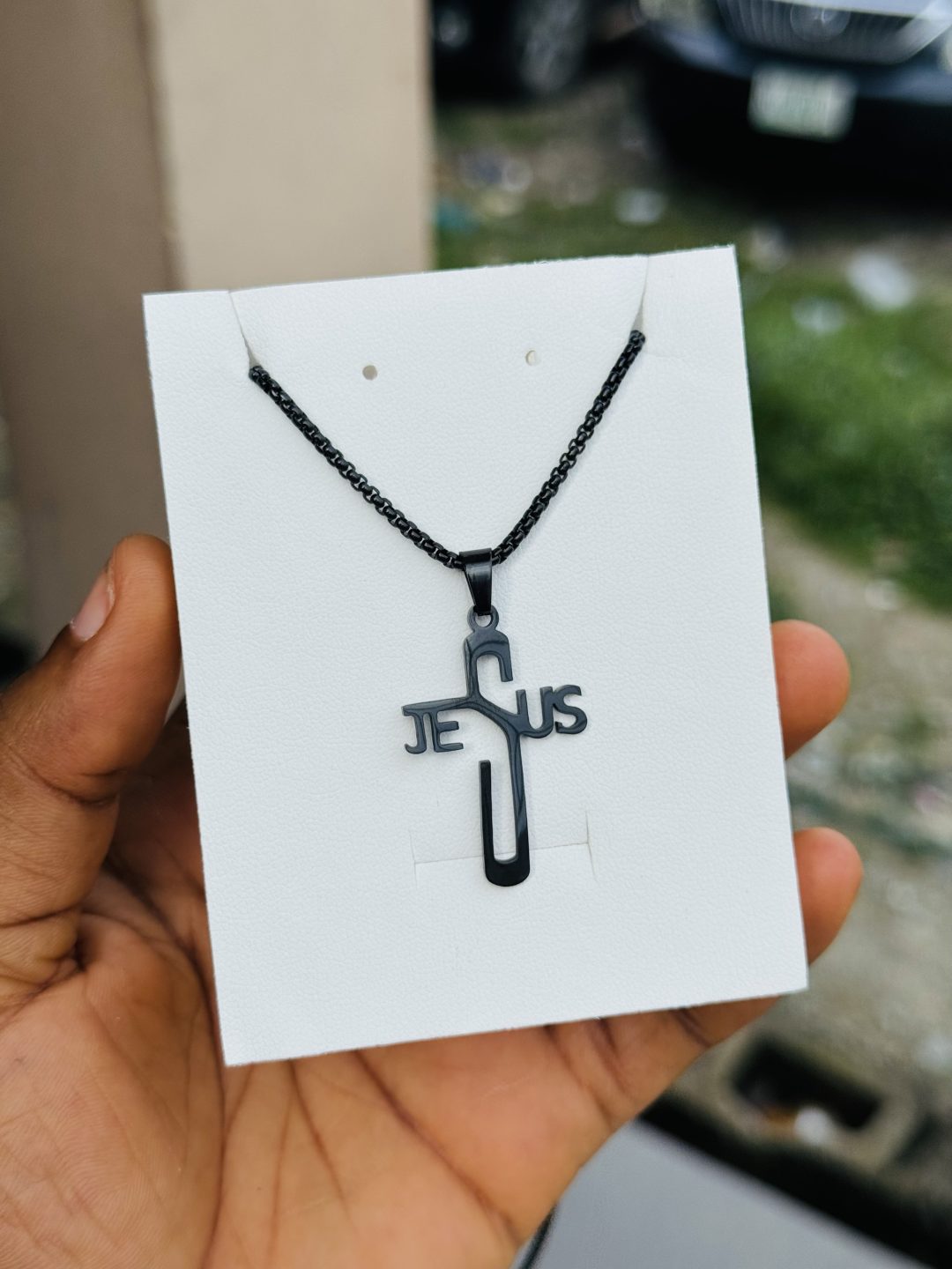 Male stainless steel necklace 009 - Image 2
