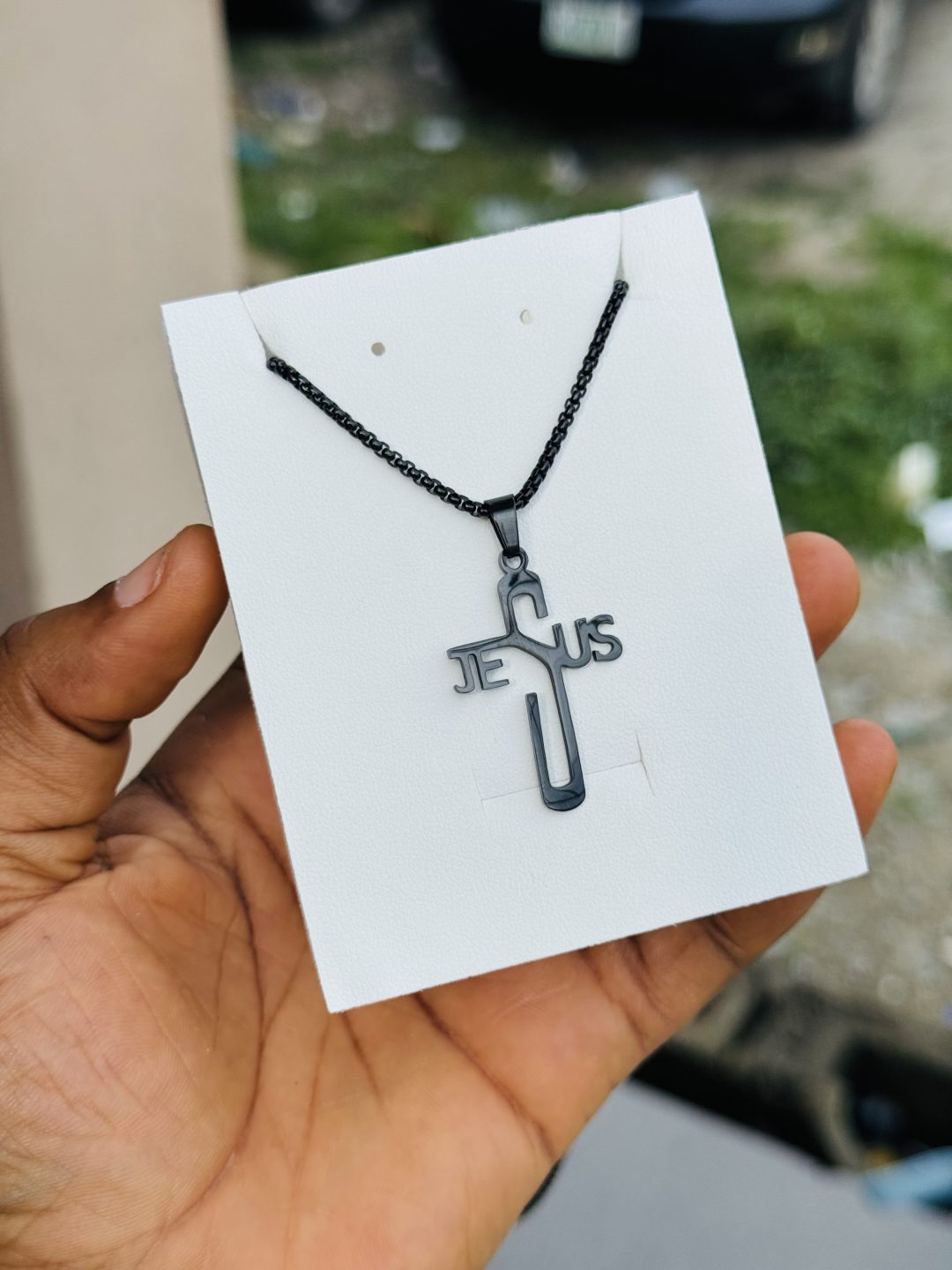 Male stainless steel necklace 009