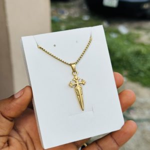Male stainless steel necklace 010