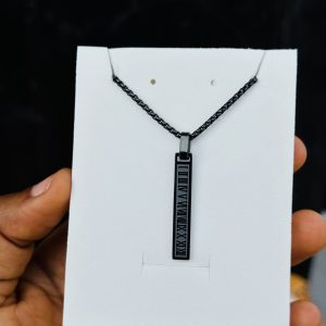 Male stainless steel necklace 012