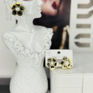 Helen ceramic gold earrings 007