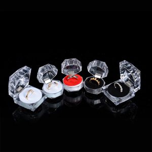 Mini Acrylic ring box