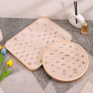 Aluminum ring and earring display board
