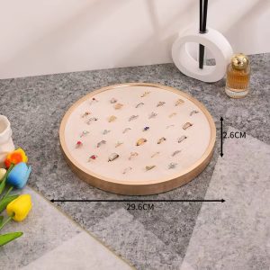 Aluminum ring and earring display board