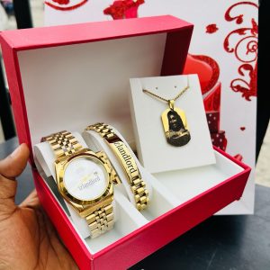 Engraved picture necklace combo with box!