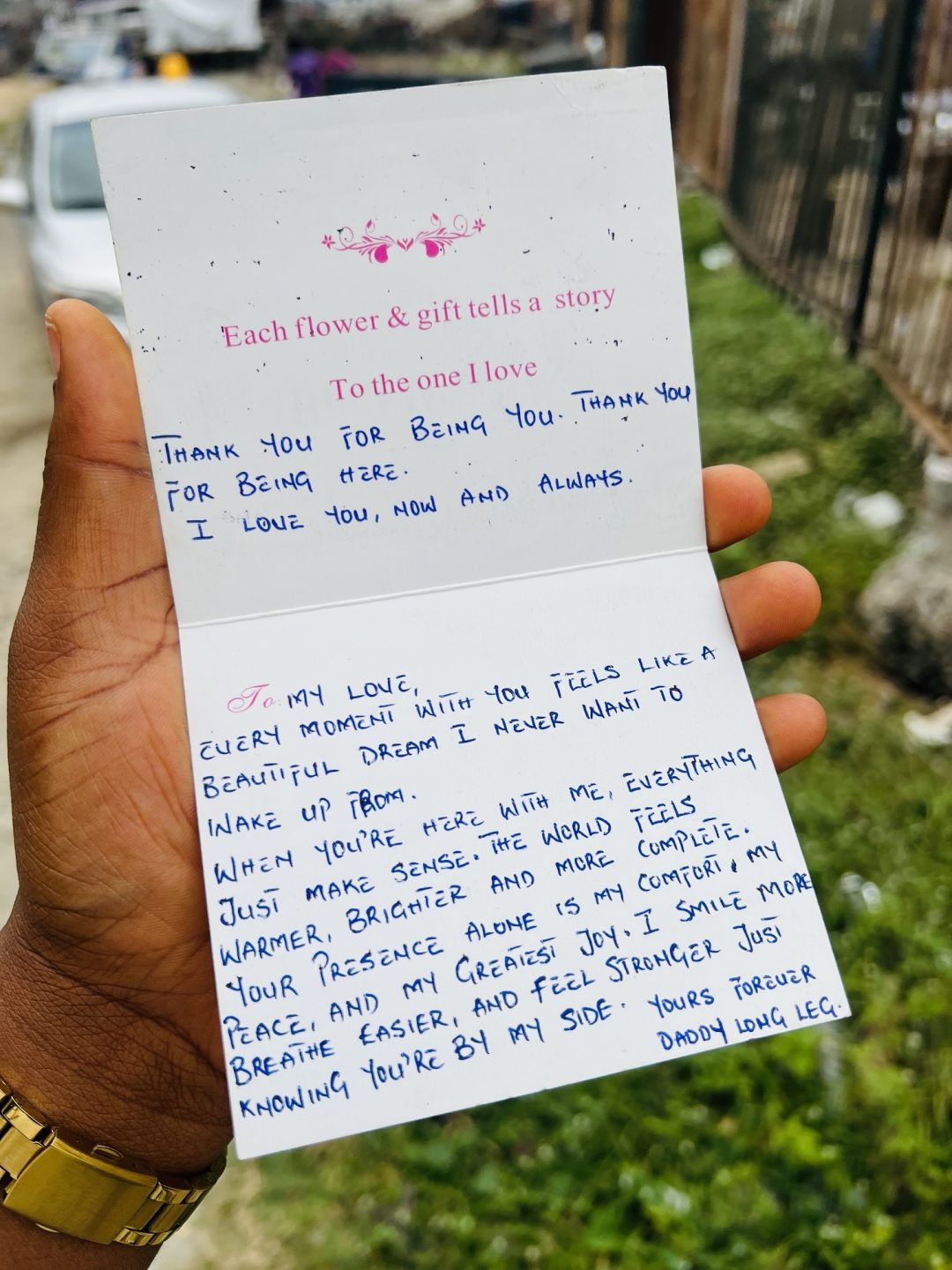 Customized Hand written note - Image 3