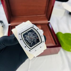 White strap Richard Mille with Formica box!