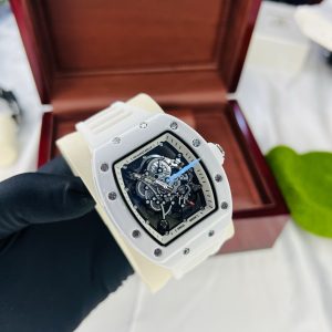 White strap Richard Mille with Formica box!