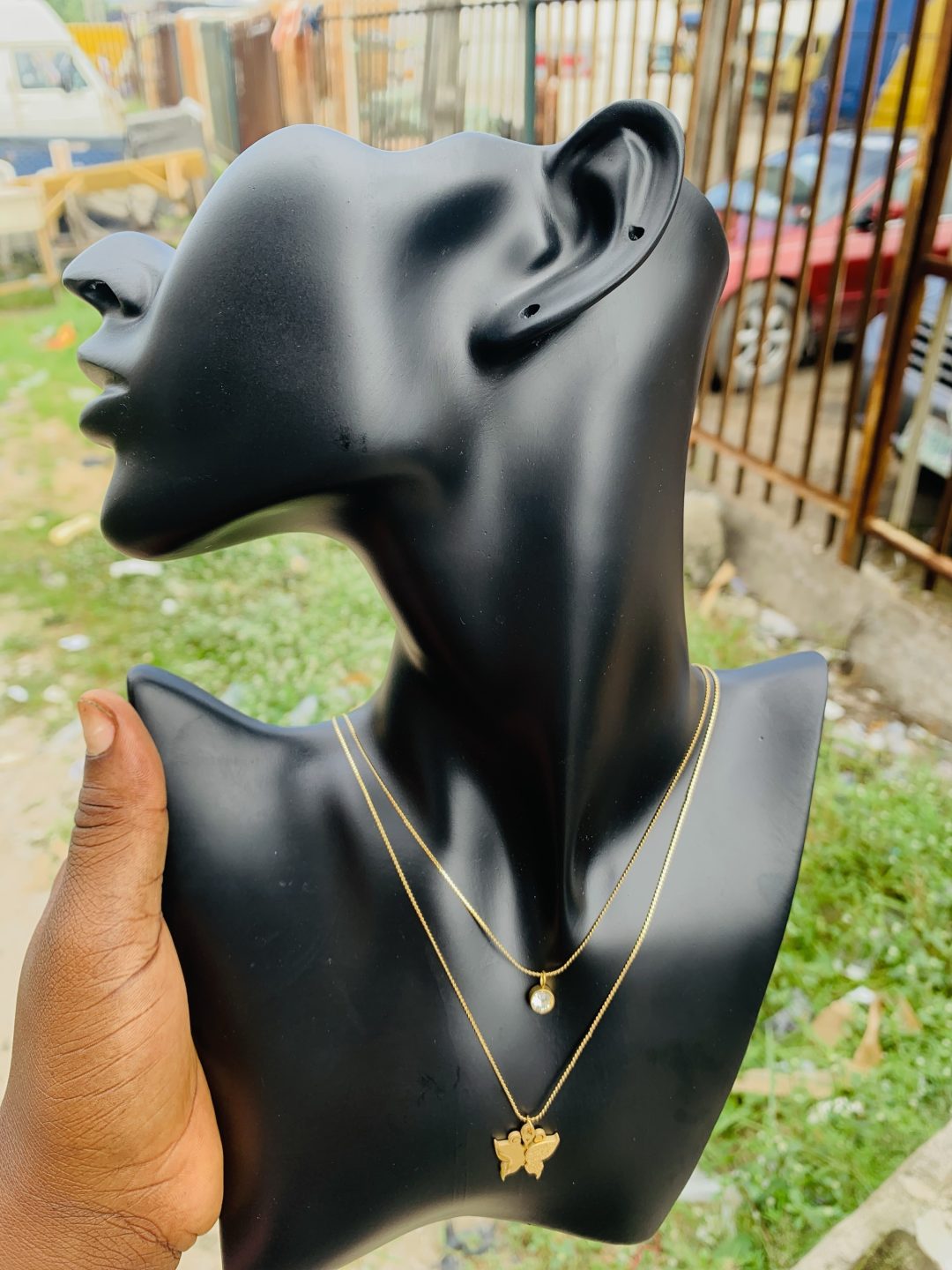 Two steps fashion necklace 010 - Image 2