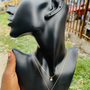 Two steps fashion necklace 010