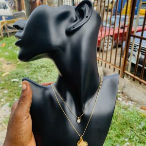 Two steps fashion necklace 009
