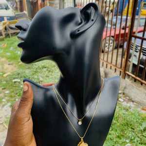 Two steps fashion necklace 009