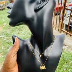 Two steps fashion necklace 007
