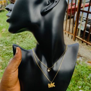 Two steps fashion necklace 007