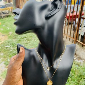 Two steps fashion necklace 006