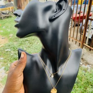 Two steps fashion necklace 006