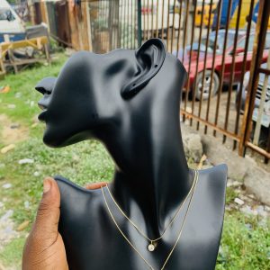 Two steps fashion necklace 005