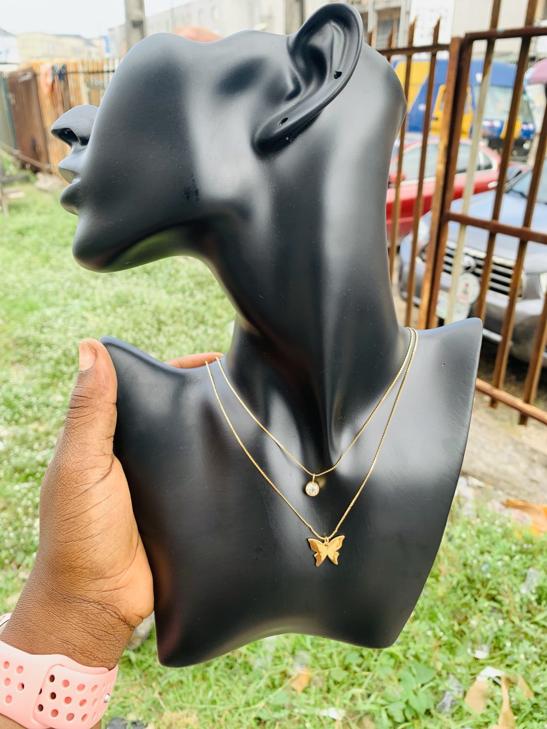 Two steps fashion necklace 005 - Image 3