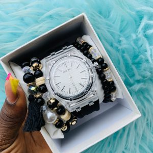 Rebirth Black silicon Rubber watch 001