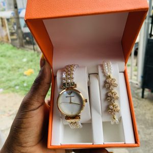 Emporio gold set with plastic box