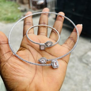 Pandora style pure zirconia set