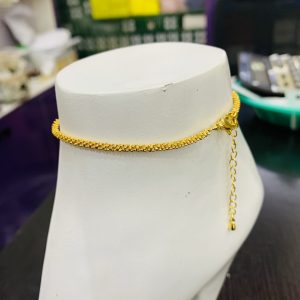 Sugar gold anklet