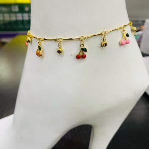 India gold anklet