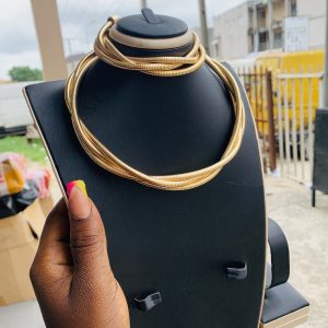 Spring gold cord 005