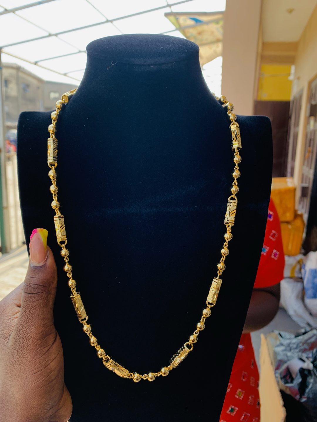 Xuping  ball necklace - Image 5