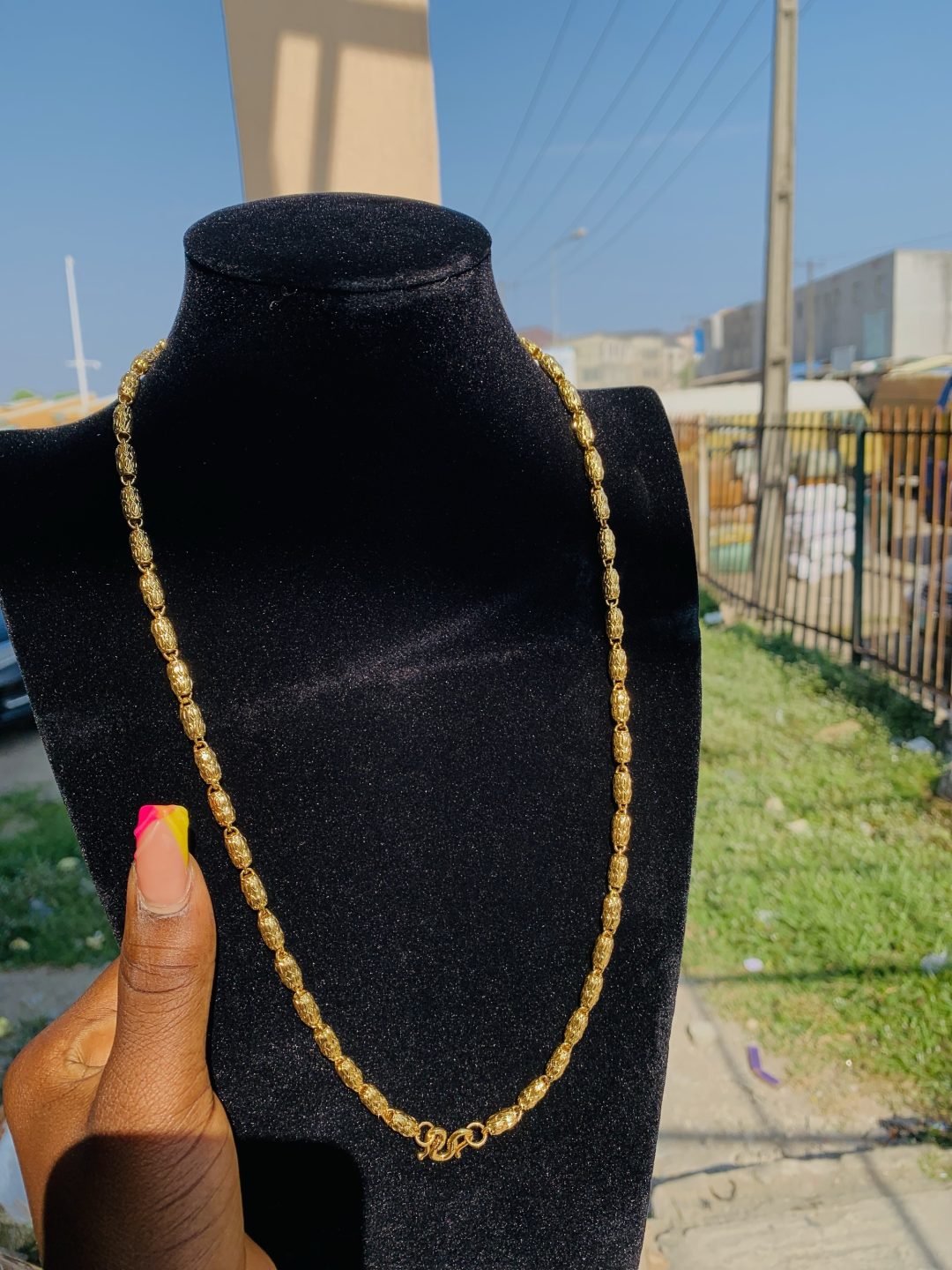 Xuping gold necklace