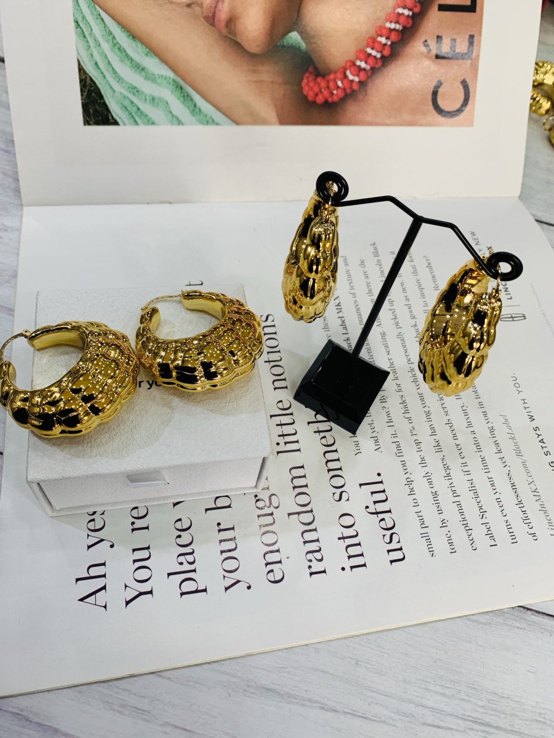 Xuping hoop earrings 003