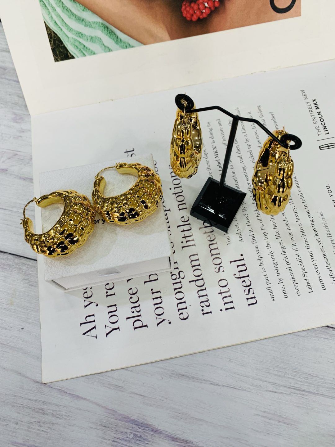 Xuping hoop earrings 003 - Image 5