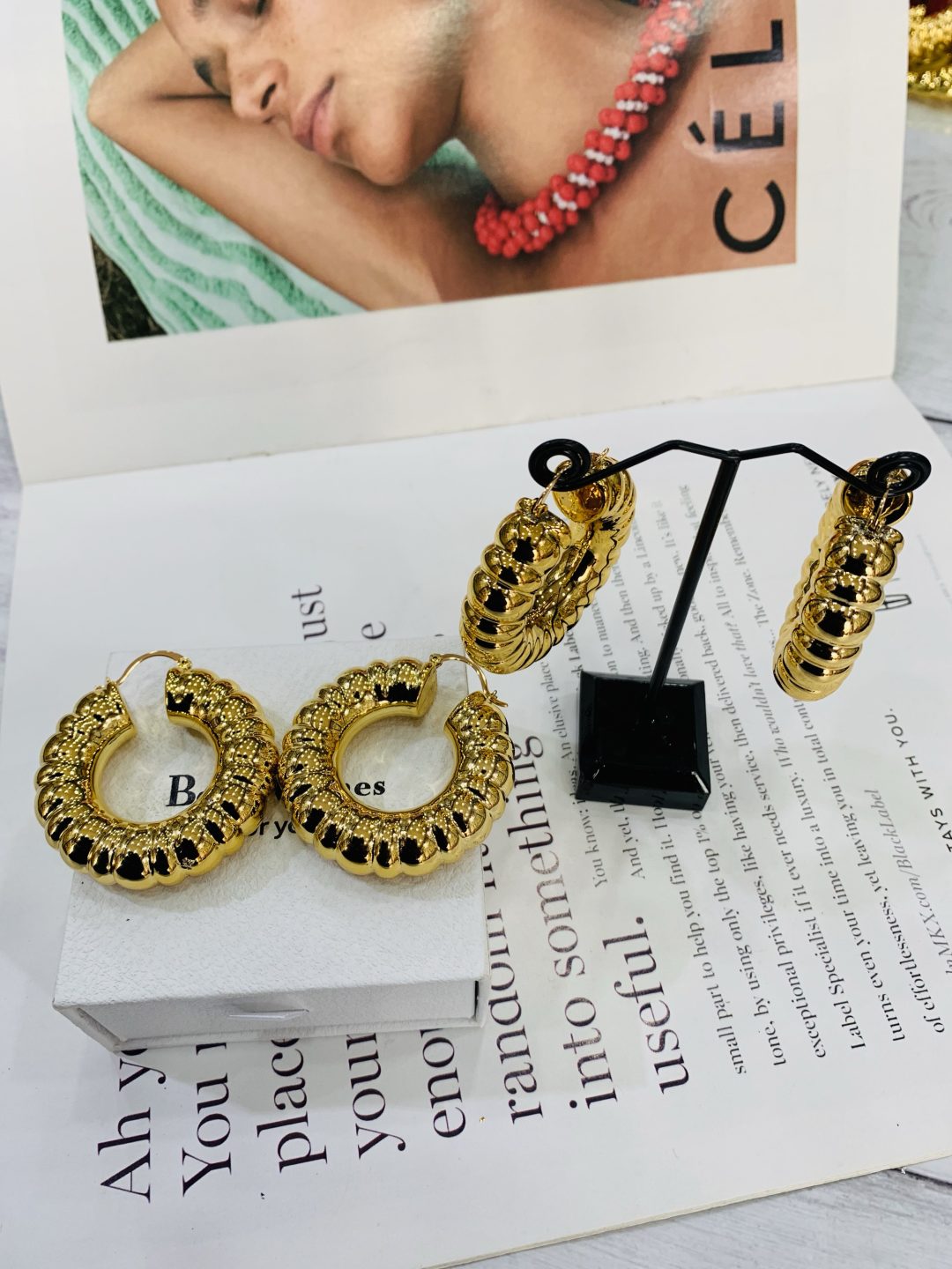 Xuping hoop earrings 002 - Image 4