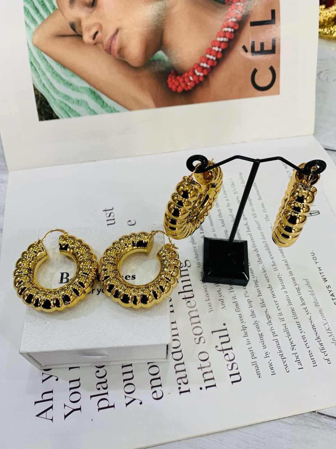 Xuping hoop earrings 002 - Image 5