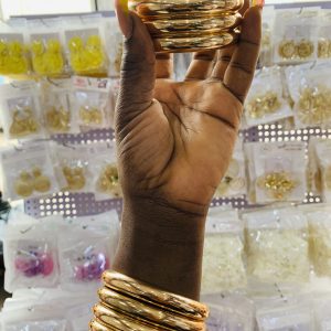 4in Lumina gold fashion bangle