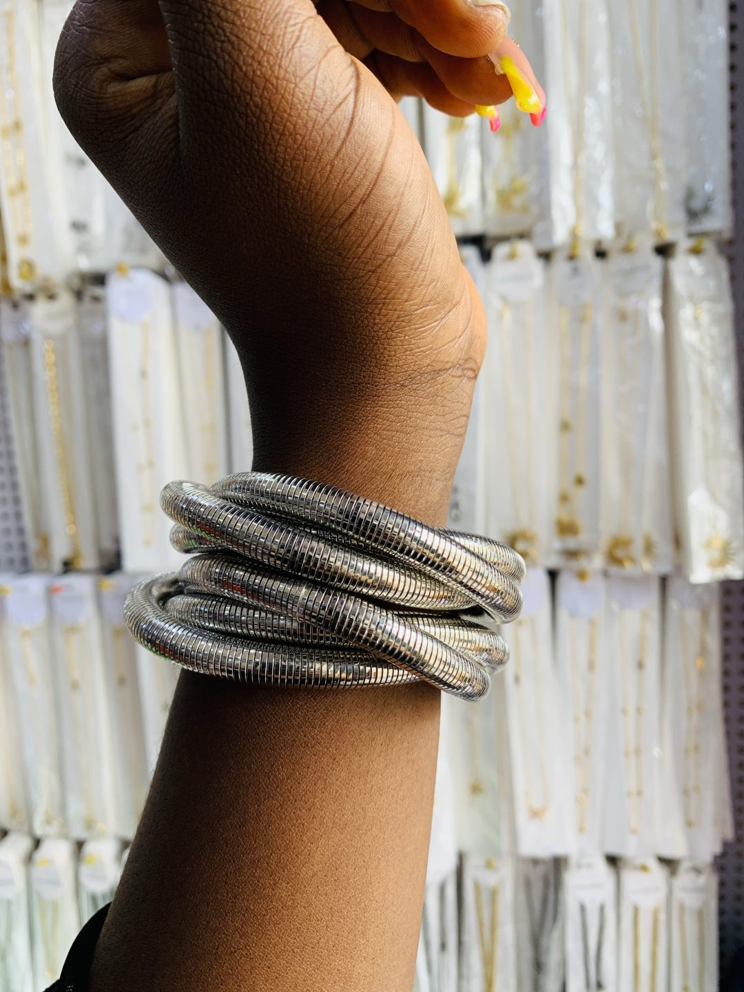 Thick Catalina silver bracelet - Image 3