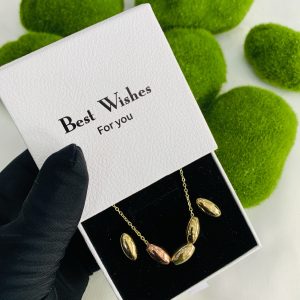 We lady with best wishes box