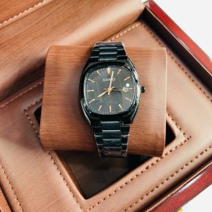 Casio luxury watch with Formica box