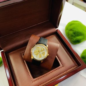 Calvin Klein leather strap luxury watch with exact box