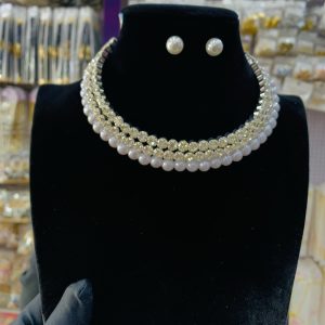 Nocturne silver choker