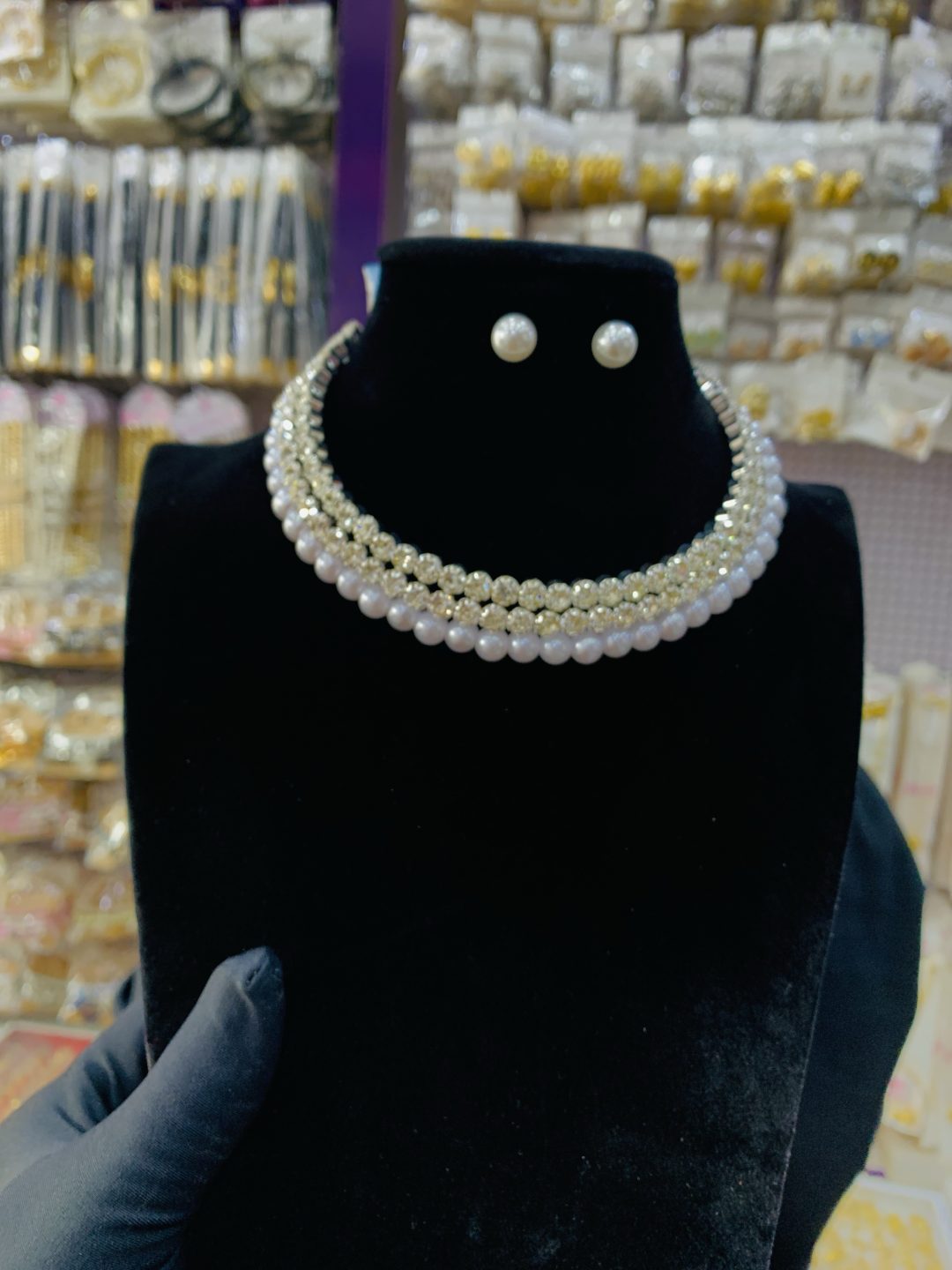 Nocturne silver choker - Image 4