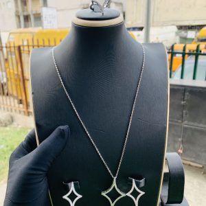 Aurélia short silver set
