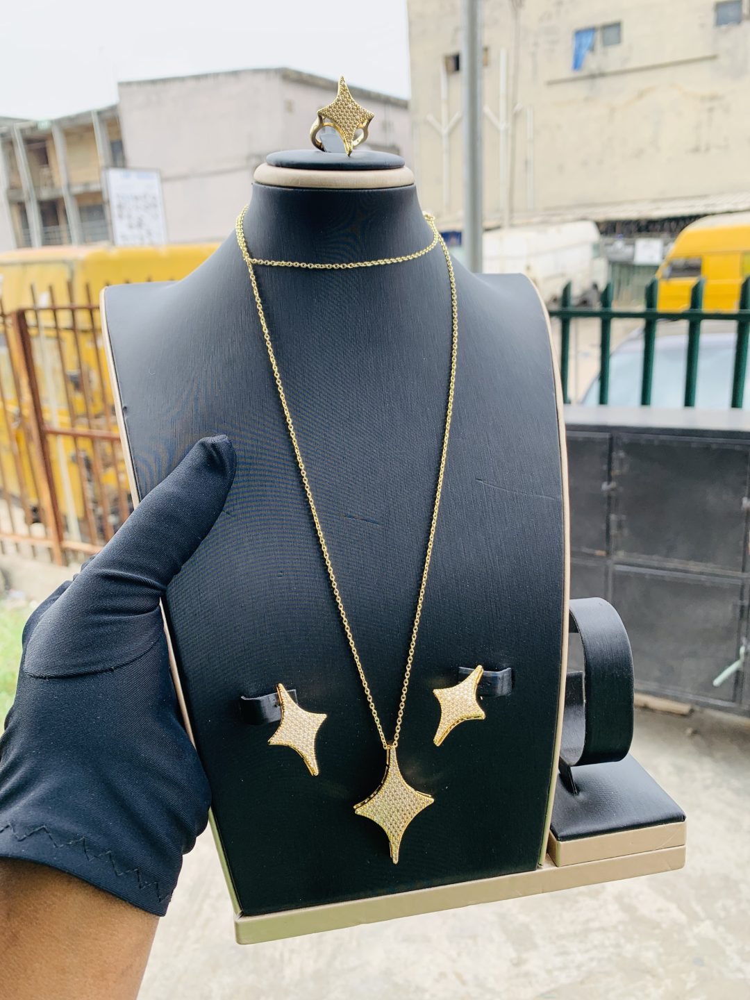 Aurélia gold long set